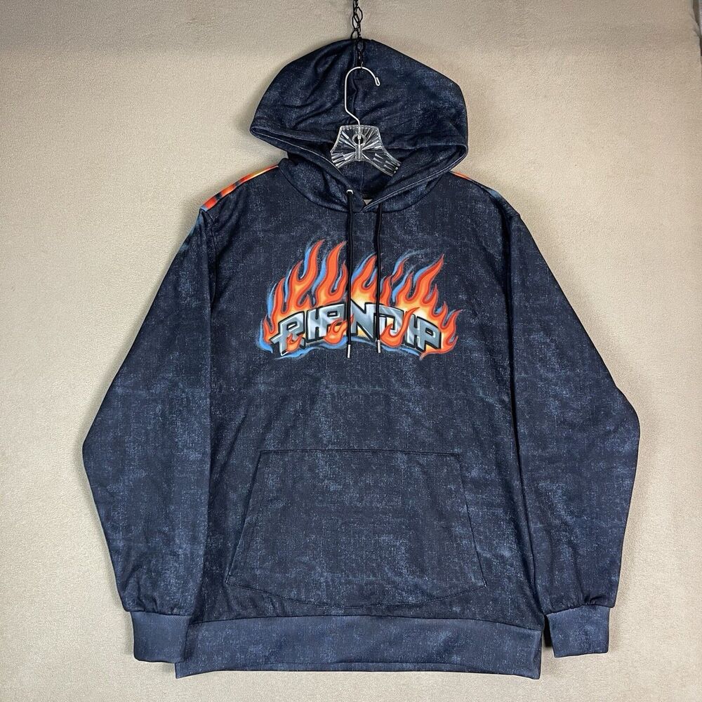 Ripndip Hoodie Mens‎ Medium Black Hell Ride Pullover Sweater Sweatshirt Adult